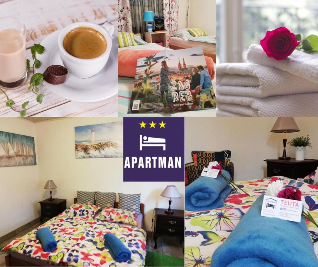Apartman Teuta Zagreb Eksteriør bilde